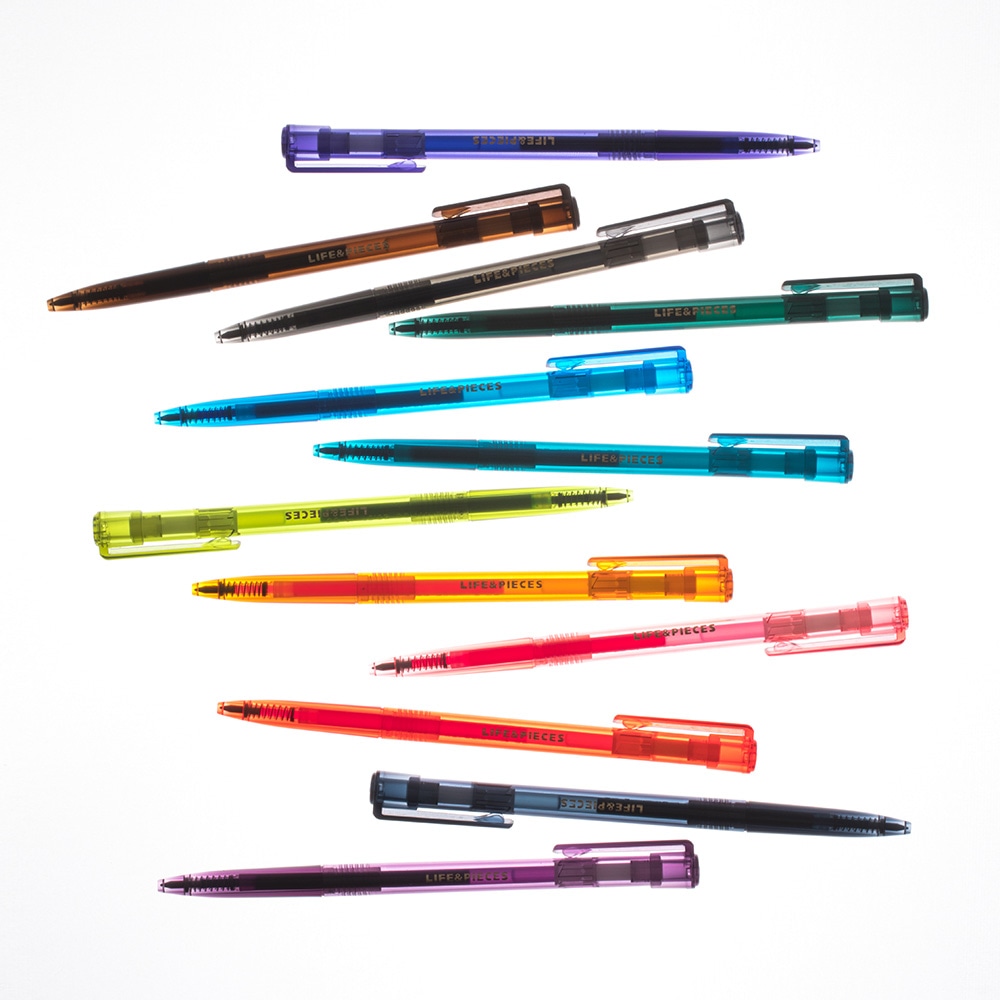 Untereinander liegende Gelstifte, Quickdry Gelpen 0,5mm von Livework